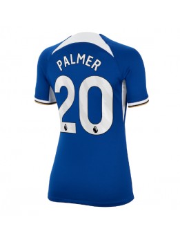 Billige Chelsea Cole Palmer #20 Hjemmedrakt Dame 2023-24 Kortermet